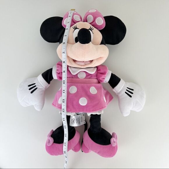 Disney Store Large Pink Minnie Mouse Plush Doll 18” - Picture 6 of 8